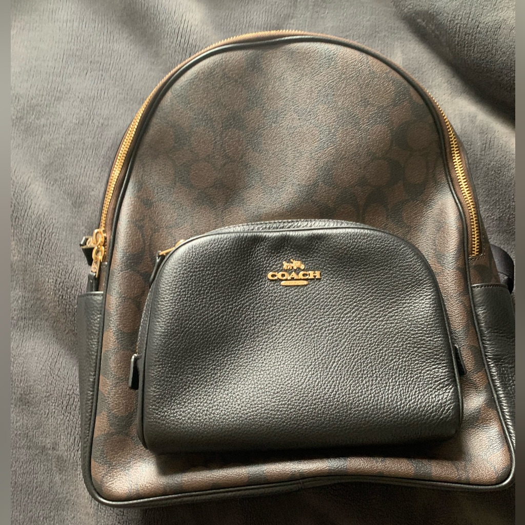 Brown Coach Book Bag